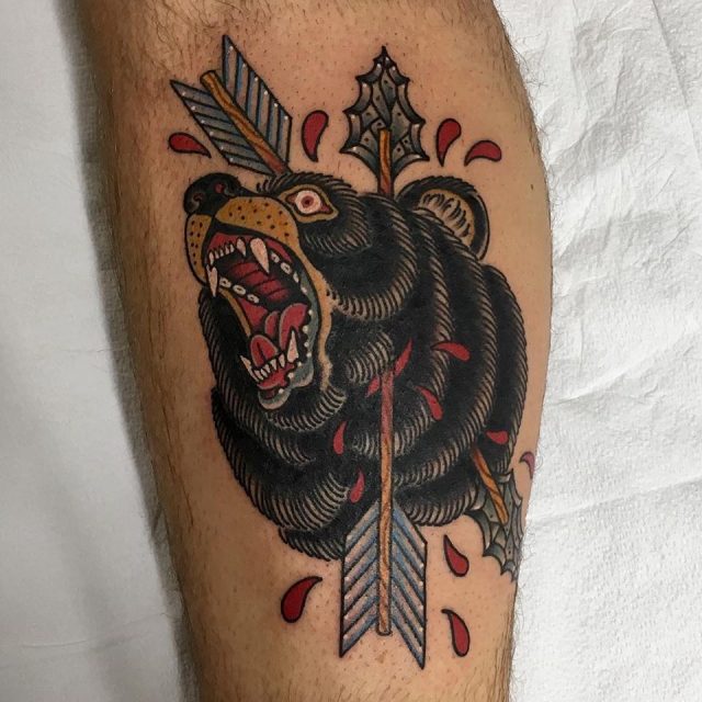 Bear Tattoo Designs For Men | TattooMenu