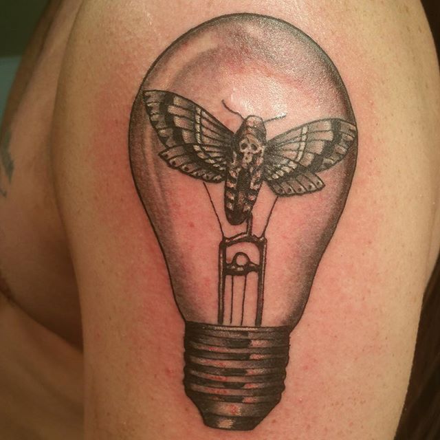 Featured image of post Light Bulb Tattoo Idea Light bulb tattoos are often bold bright and traditionally styled associated to ideas of enlightenment and brightness
