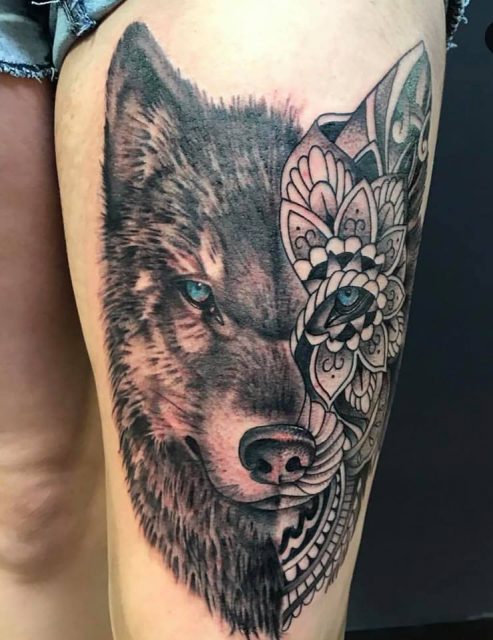 First tattoo done by Ross at Little Chicago Tattoo Company in Johnson City  TN Designed by me Absolutely in love with how it turned out  rtattoos