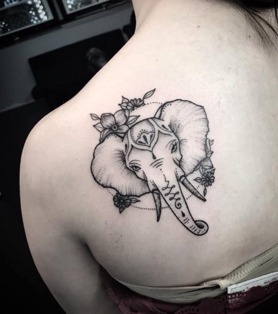 Elephant Tattoo Designs For Woman | TattooMenu