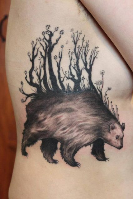 Bear Tattoo Designs For Woman | TattooMenu