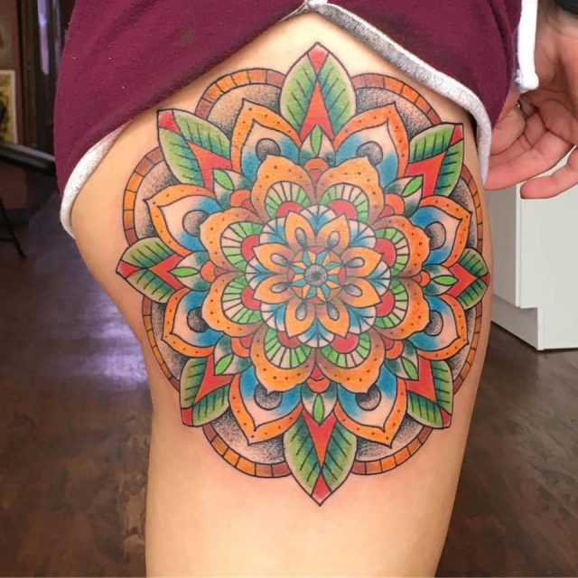 Buttock Butt Tattoo Designs For Woman TattooMenu