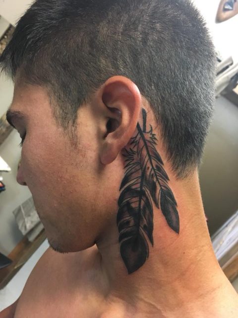 Behind The Ear Tattoos  Neck tattoo for guys Small tattoos for guys  Small tattoos