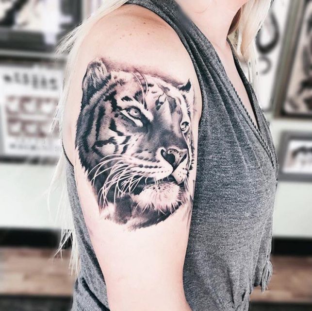 101 Best Womens Feminine Tiger Tattoo Ideas That Will Blow Your Mind   Outsons