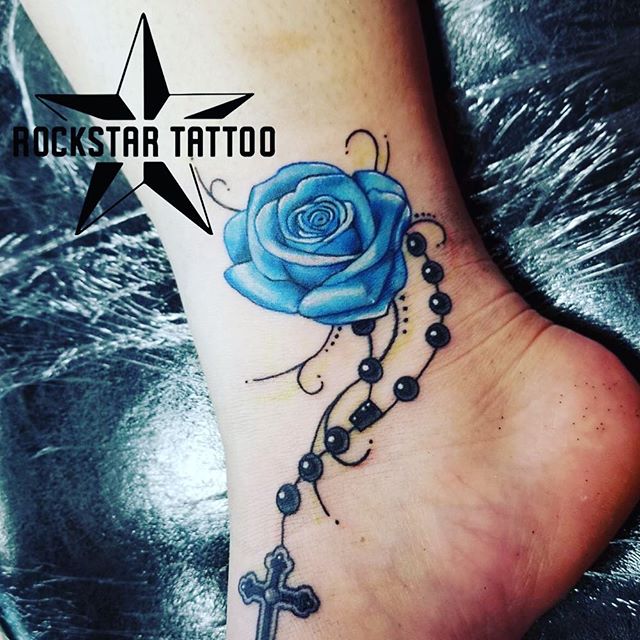 46 Beauteous Rosary Tattoos On Back  Tattoo Designs  TattoosBagcom