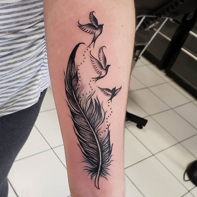 Bird Tattoo Designs For Woman | TattooMenu