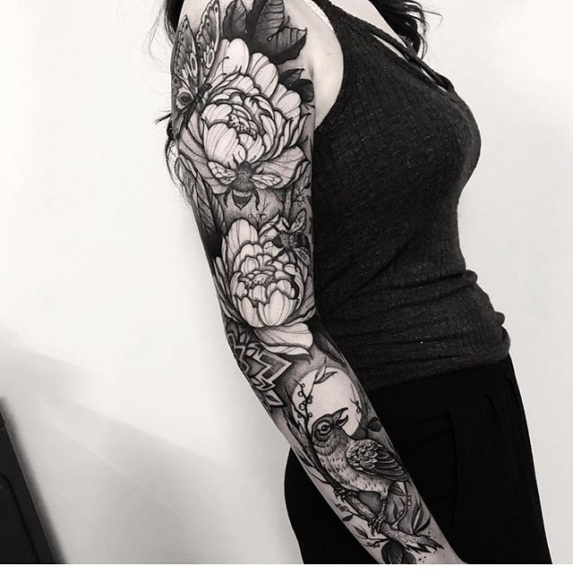 Full Sleeve Tattoo Designs For Woman | TattooMenu