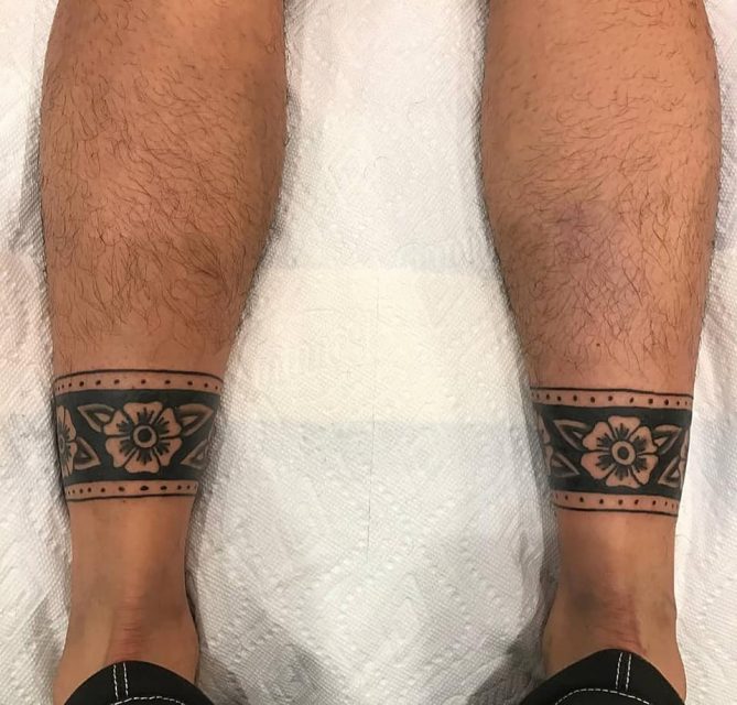 Ankle Tattoo Designs For Men | Tattoomenu