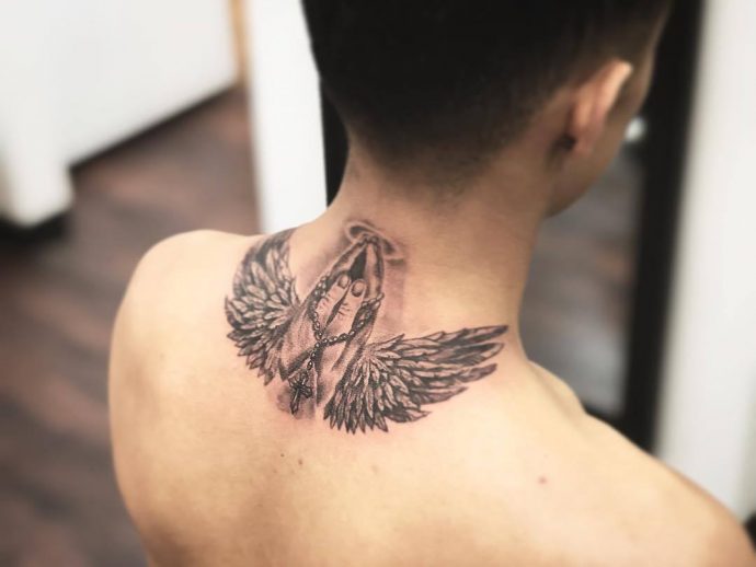 Neck Tattoo Designs For Men | TattooMenu