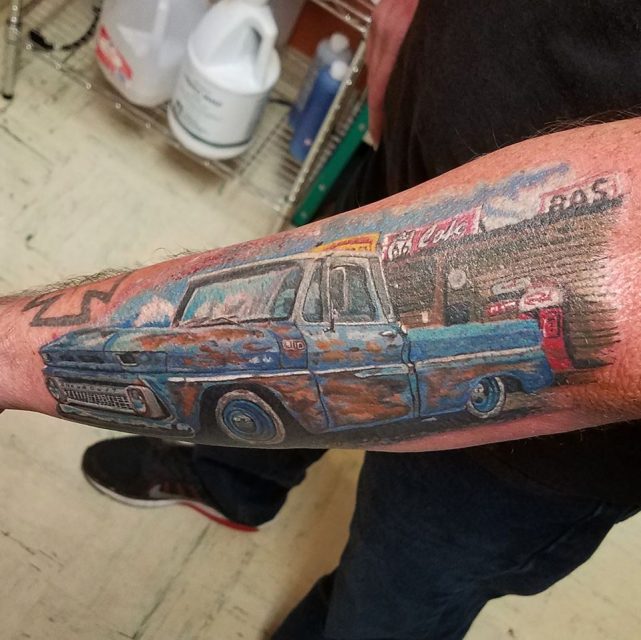 chevy truck tattoo ideasTikTok Search