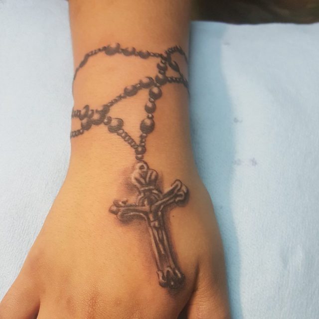 rosary Tattoo Images  Designs  page 8