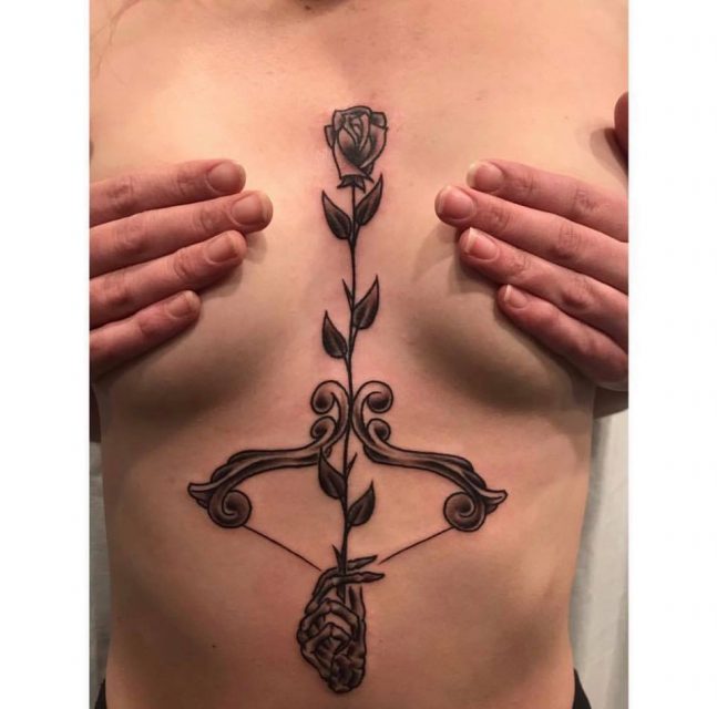 11 Lace Under Breast Tattoo Designs That Will Blow Your Mind  alexie