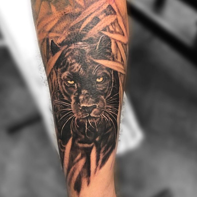 Temporary Tattoo Large Panther Big Cat Set. 19x9cm Authentic Realistic  Transfer Arm Tattoo Fast Shipping - Etsy