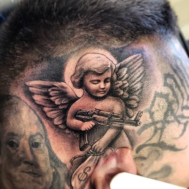 An angel for Doug  Dollys Skin Art Tattoo Kamloops BC