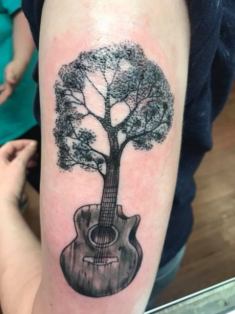 Vectores Gratis de music tree tattoo | FreeImages