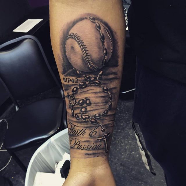 36 Inspiring Baseball Tattoo Design Ideas  Tattoo Twist