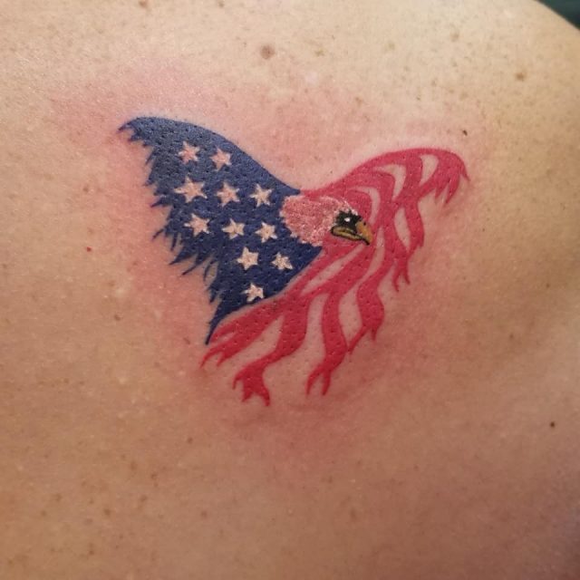 Top 9 Affectionate Patriotic Tattoos For Men  Styles At Life