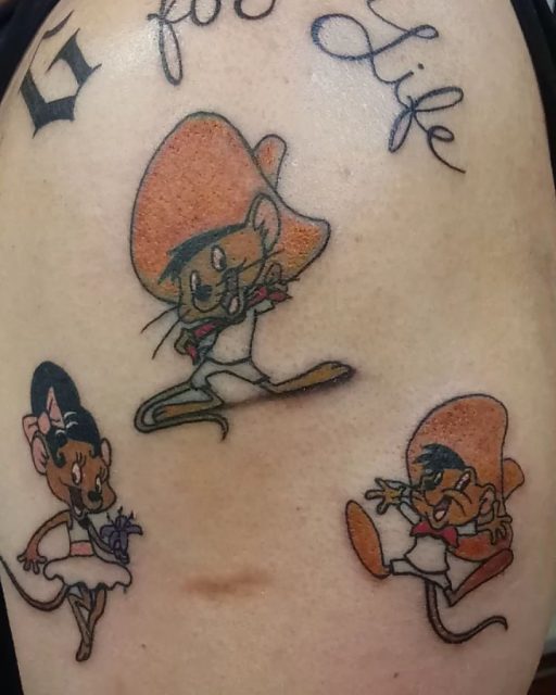 Tattoo of Looney Tunes
