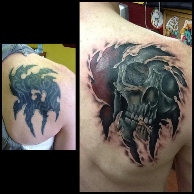 Cover Up Tattoo Designs For Men