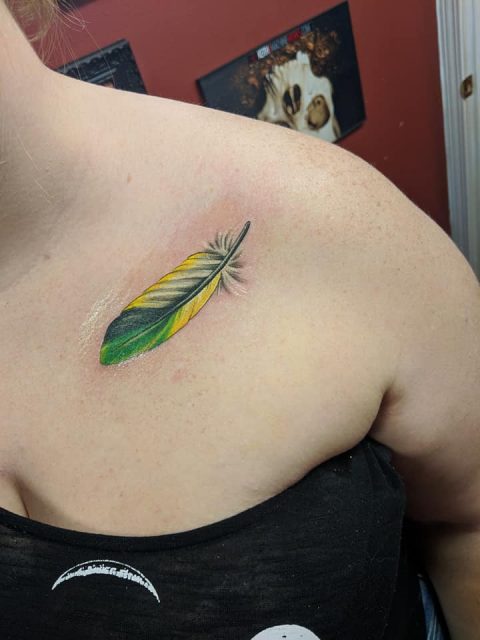 Peacock Feather Tattoo Flash by jacksonmstattoo on DeviantArt