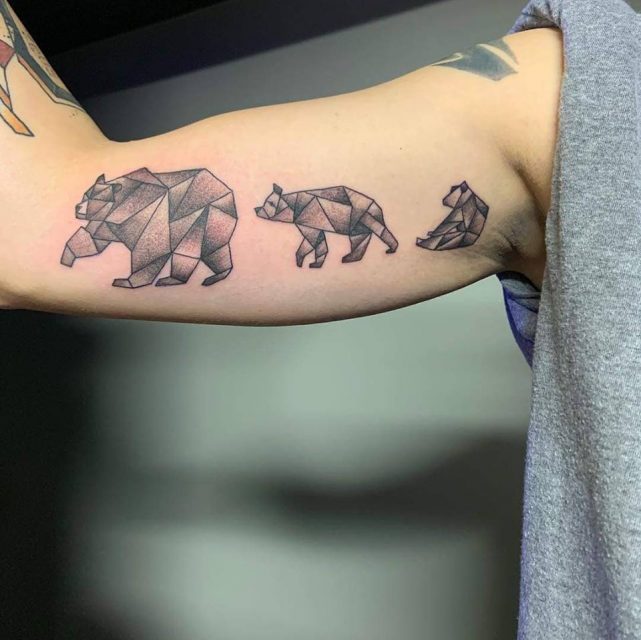 bear tattoos for women
