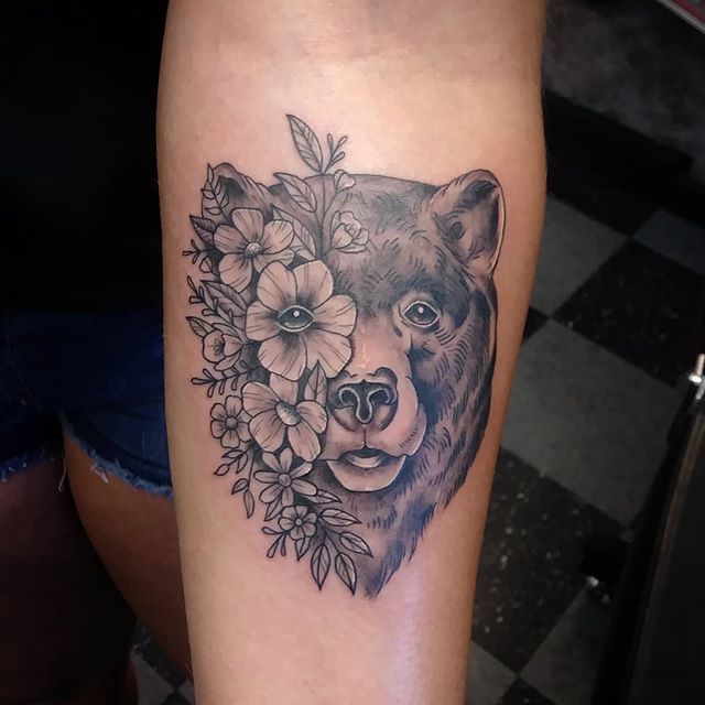 Bear Tattoo Designs For Woman Tattoomenu