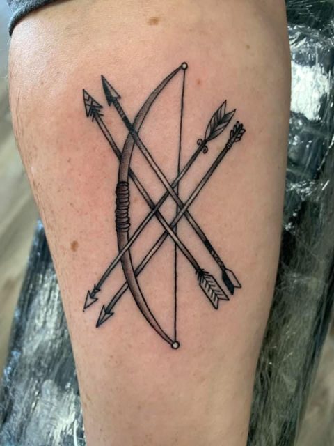Learn 96+ about bow and arrow tattoo designs unmissable - in.daotaonec