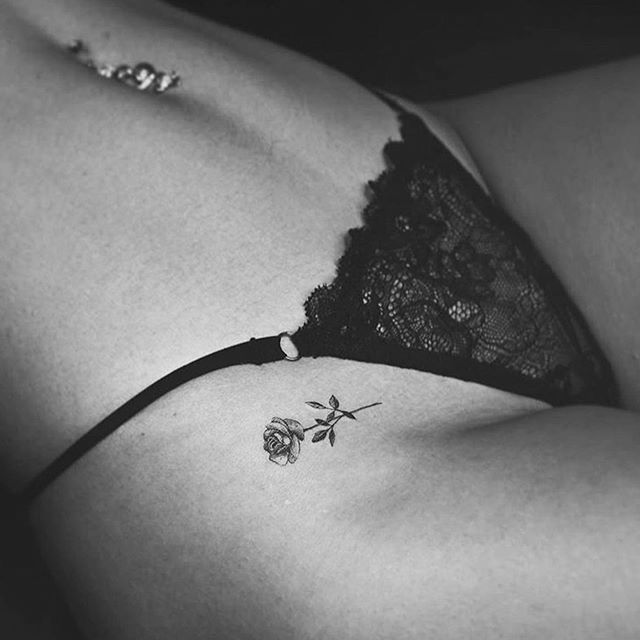 Groin Tattoo Designs For Woman | TattooMenu